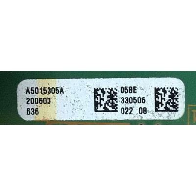 KIT DE TARJETAS PARA TV SONY / MAIN A-5015-318-A / 1-003-740-21 / A5015305A / FUENTE 1-004-422-12 / 100631512 / 100442212 / T-CON 1-007-125-11 / 47_6021321 / HV550QUBN5M / HV550QUB_N5M_V02 / PANEL YSAF055CNO01 / MODELO XBR-55X800H / XBR55X800H  - Imagen 3